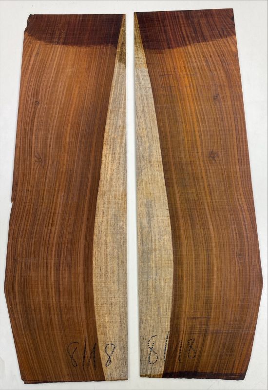 Top Cocobolo , 2-pcs., 3mm Unique Piece #028